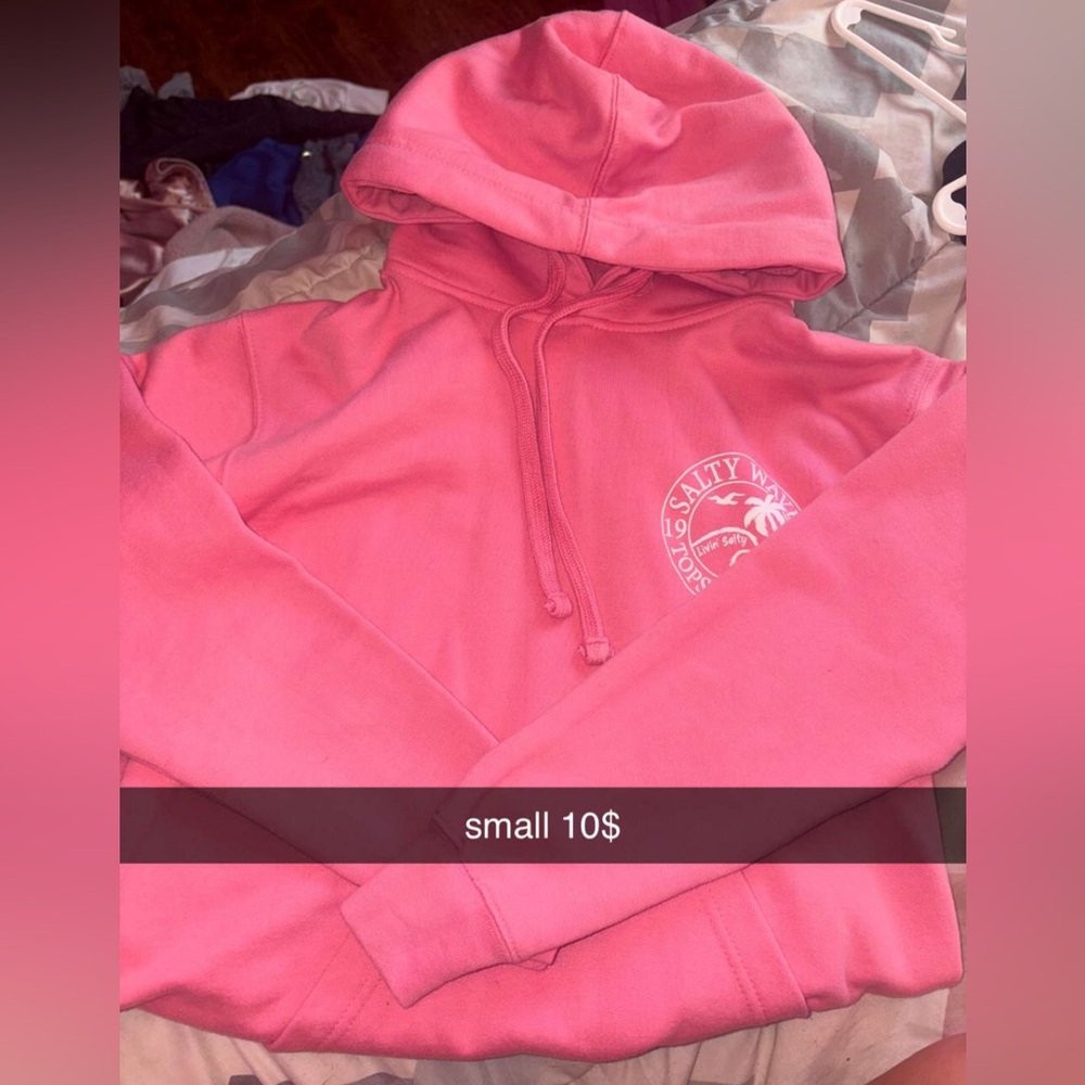 Pink Hoodie with Logo
